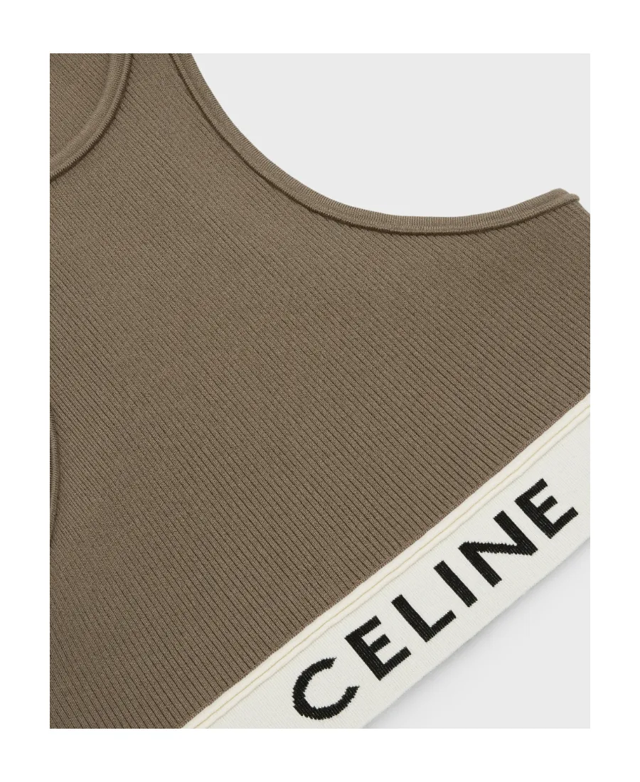 Sports Bra In Athletic Knit