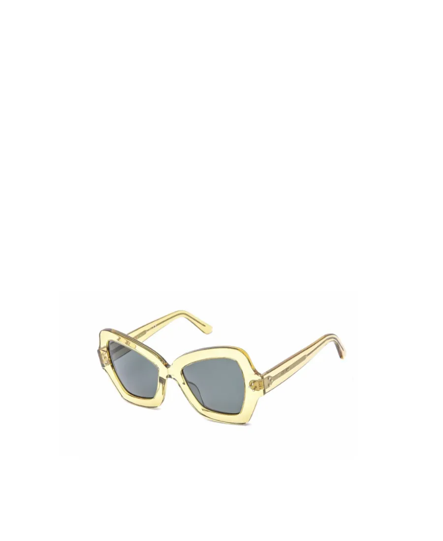 Geometric Frame Sunglasses