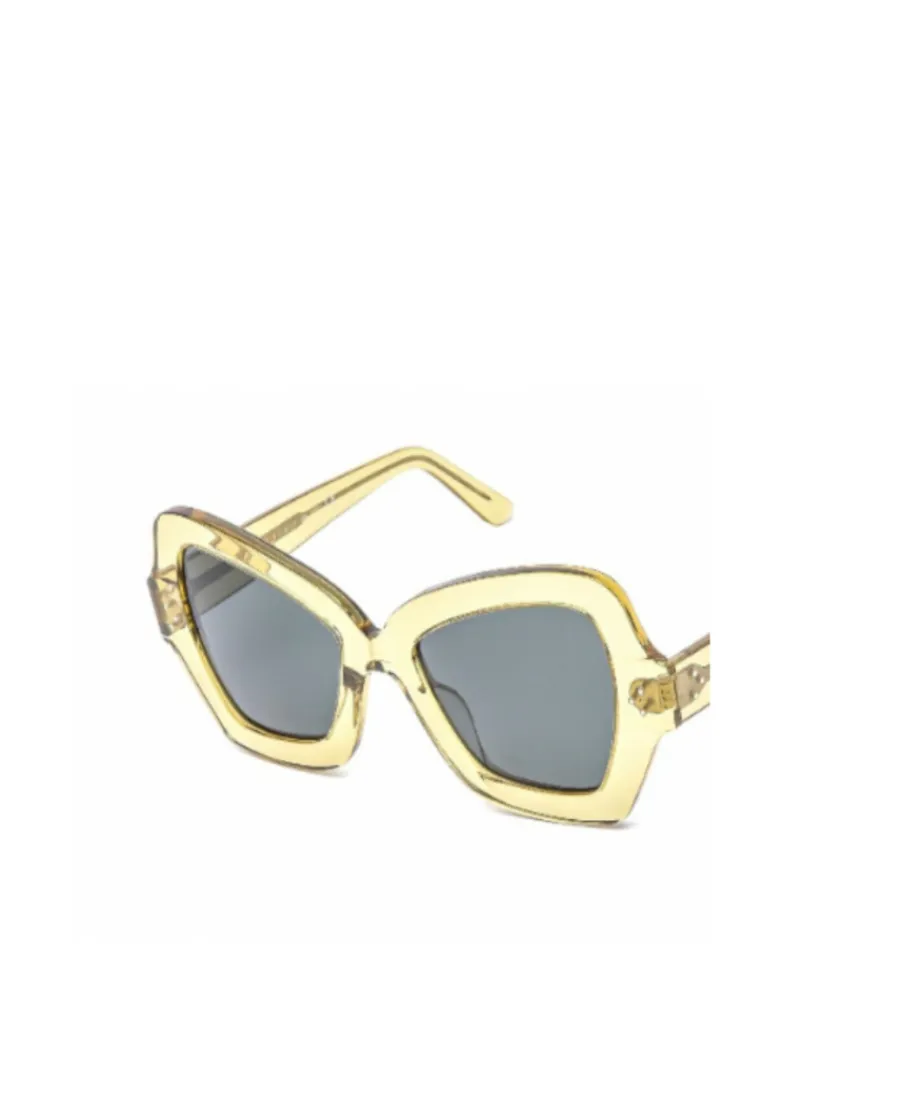 Geometric Frame Sunglasses