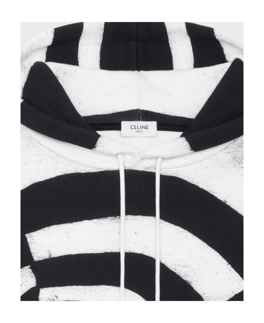 Artist Print Hoodie In Fleece