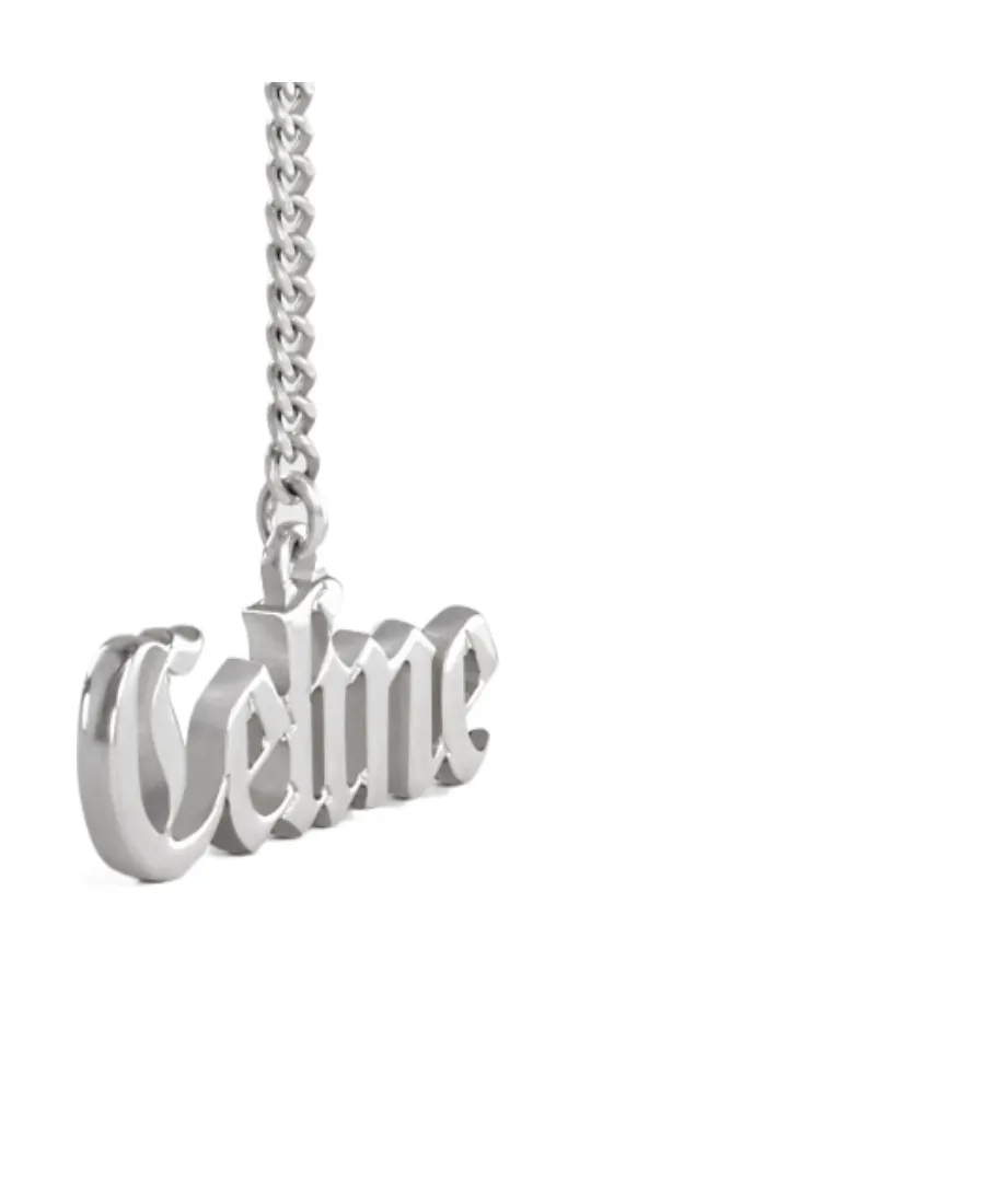 Gothic Earring In Sterling Silver With Rhodium Finish