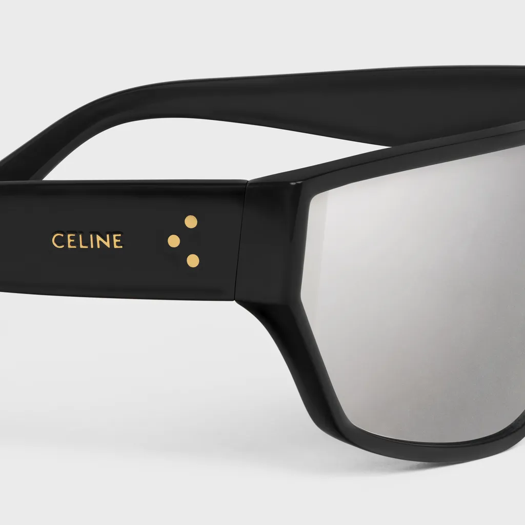 Frame 32 Sunglasses In Acetate With Mirror Lenses