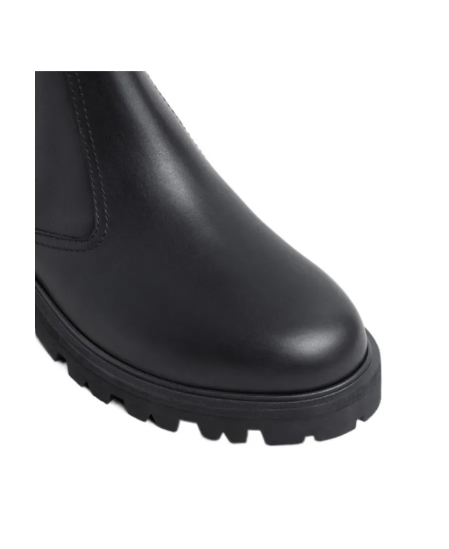 Margaret Chelsea Boot In Shiny Bull