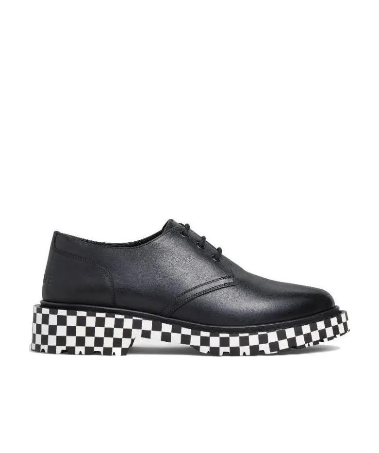Ranger Derby With Stamped Outsole In Shiny Bull