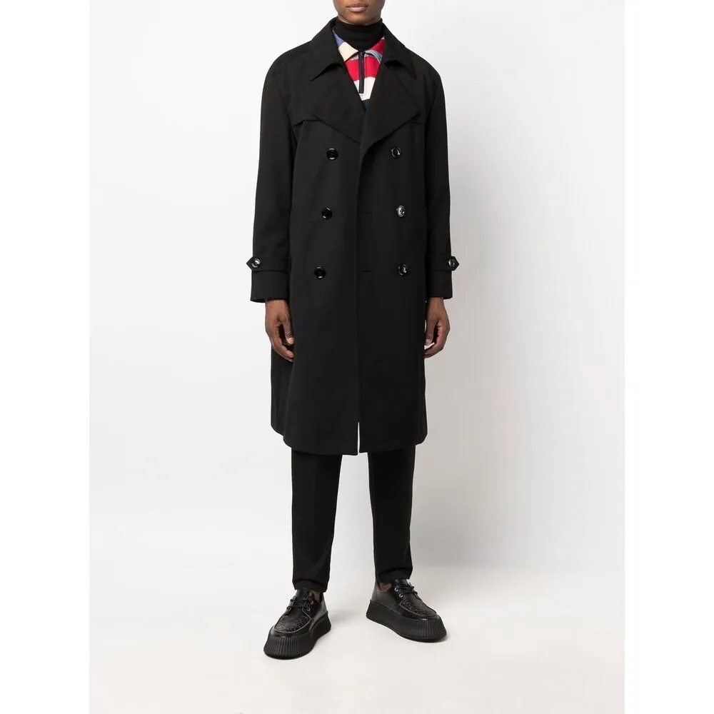 Oversized Trench Coat In Japanese Gabardine