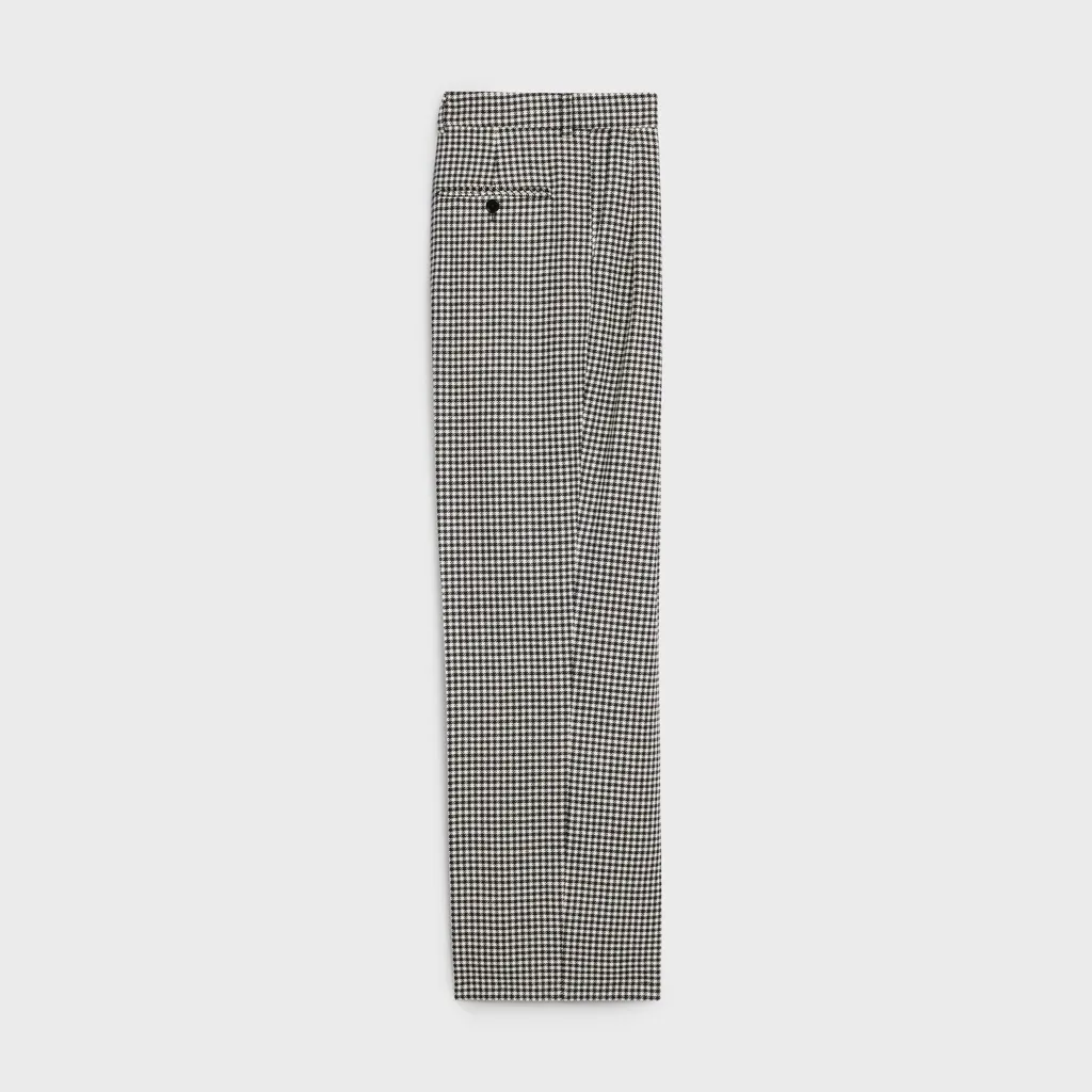 Skate Pants In Wool Flannel