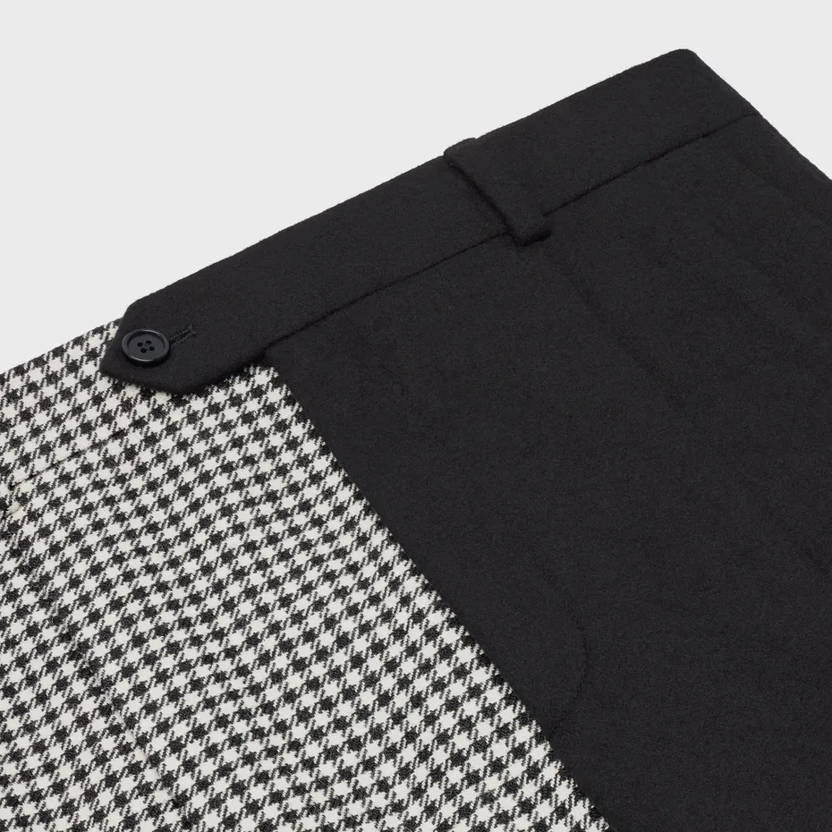 Skate Pants In Wool Flannel
