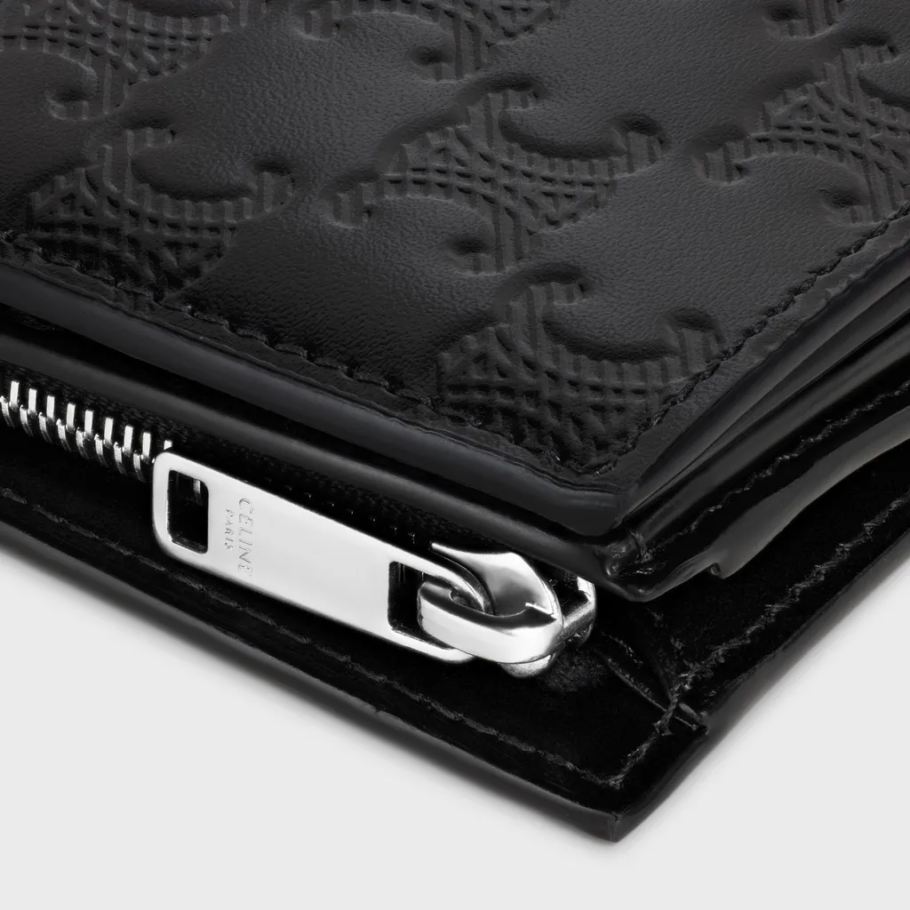 Triomphe Folding Compact Wallet