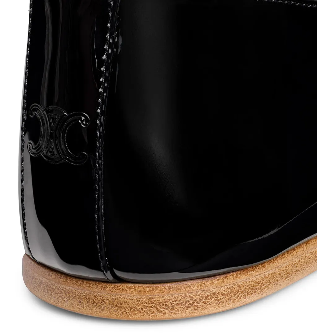 Criss-Cross Babies Ballerina In Patent Calfskin