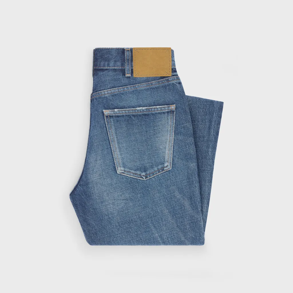 Slim Jeans In Dark Union Wash Denim