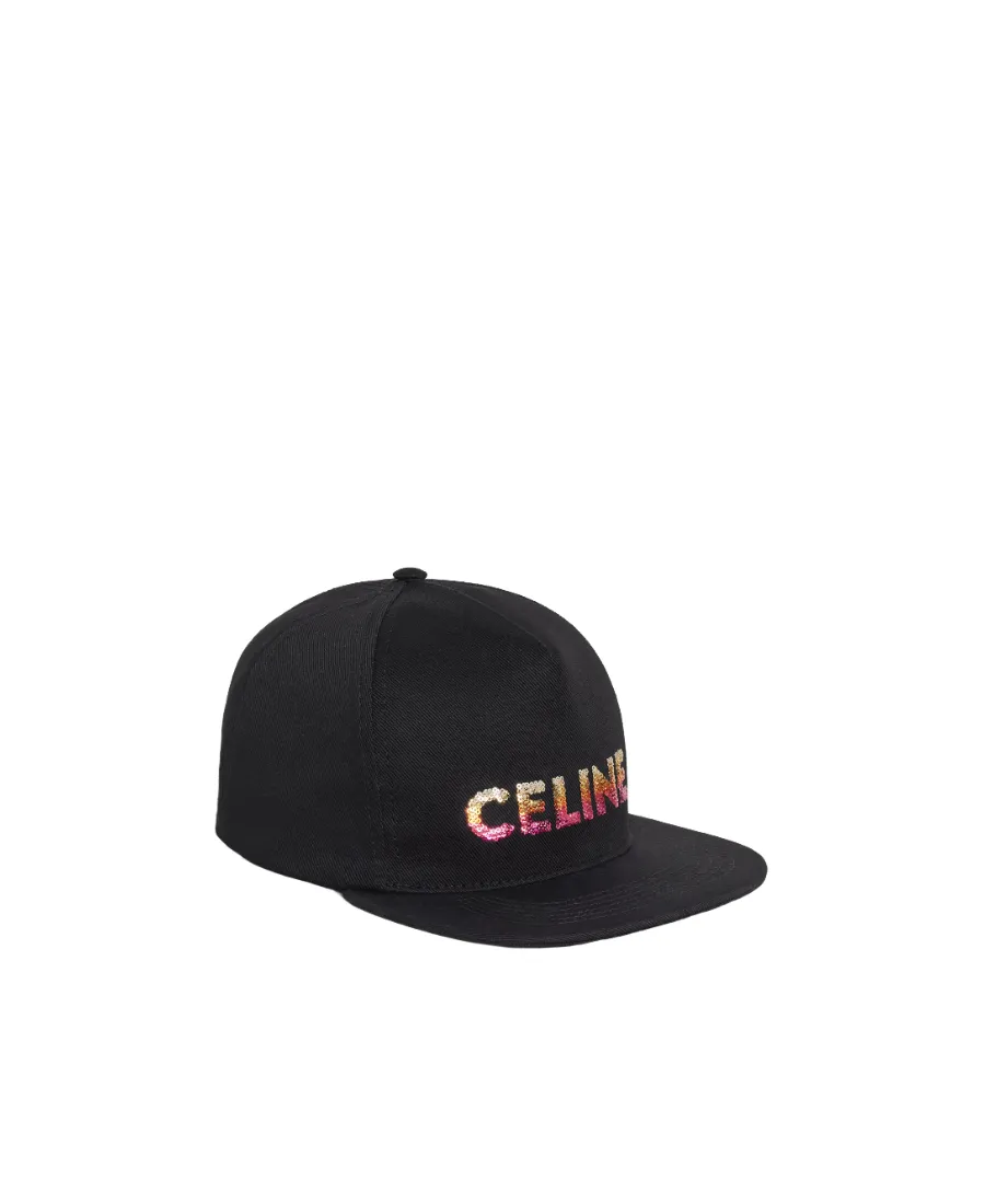 Embroidered Cap In Cotton