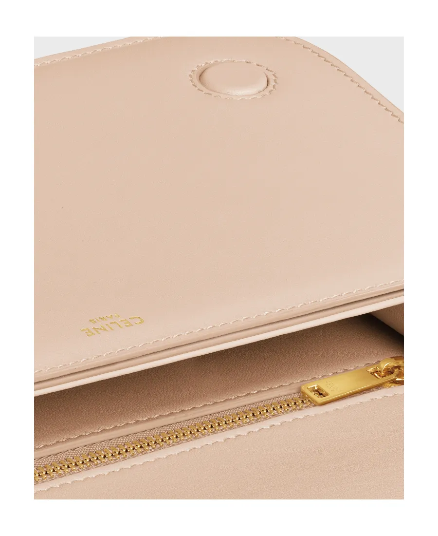 Medium Bag Triomphe Frame In Shiny Calfskin