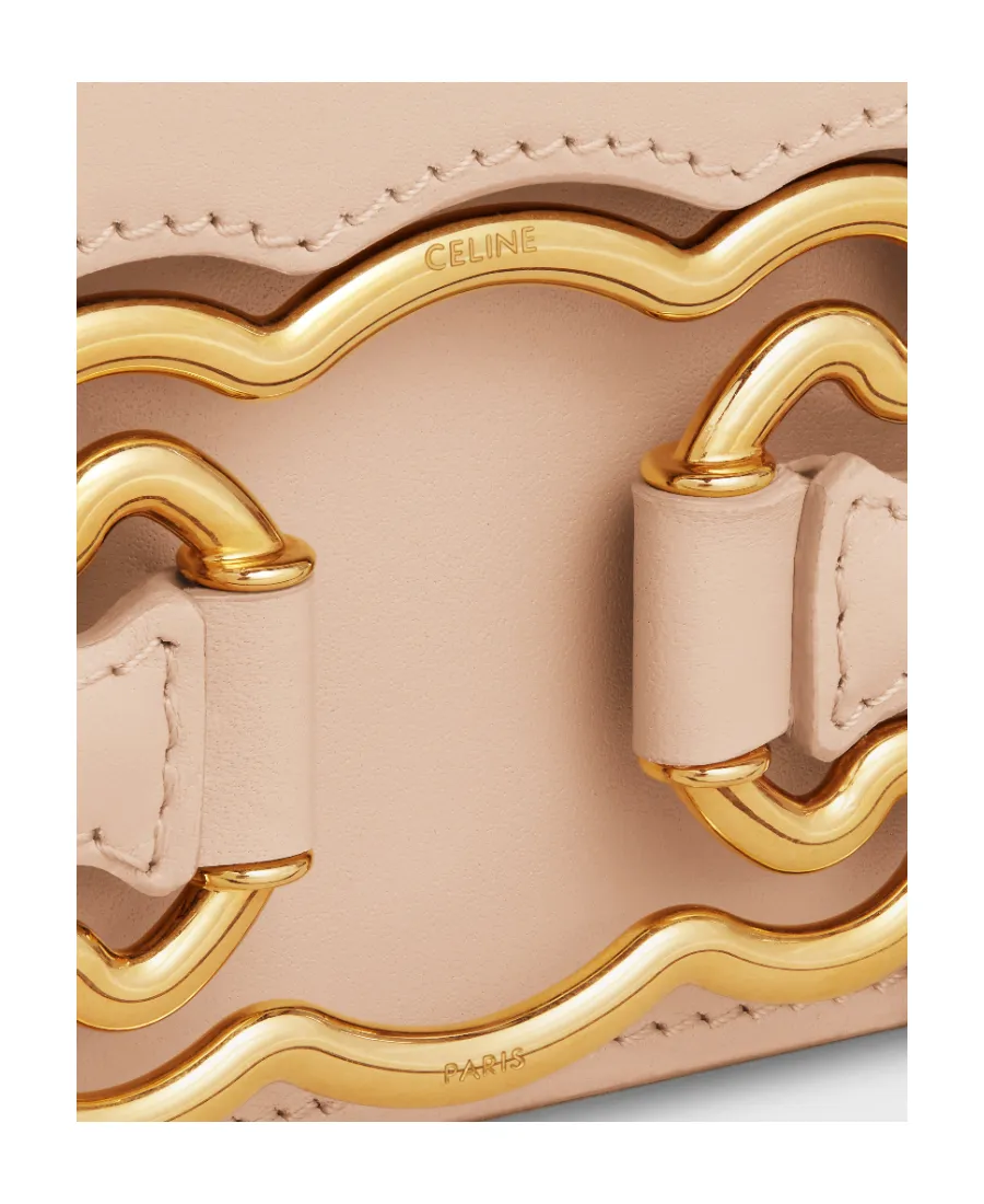 Medium Bag Triomphe Frame In Shiny Calfskin