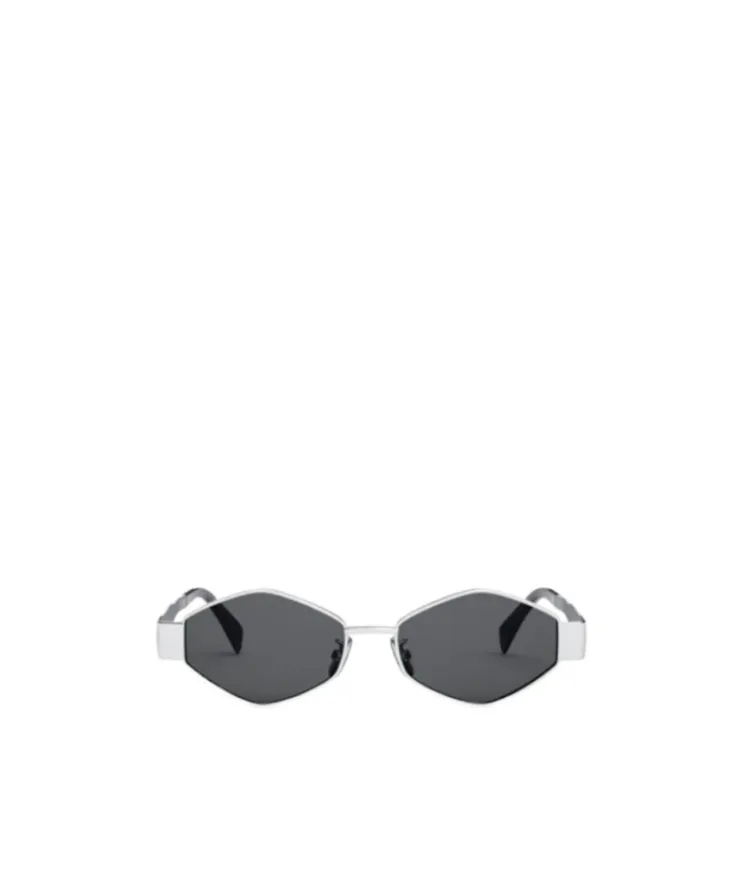 Geometric Frame Sunglasses
