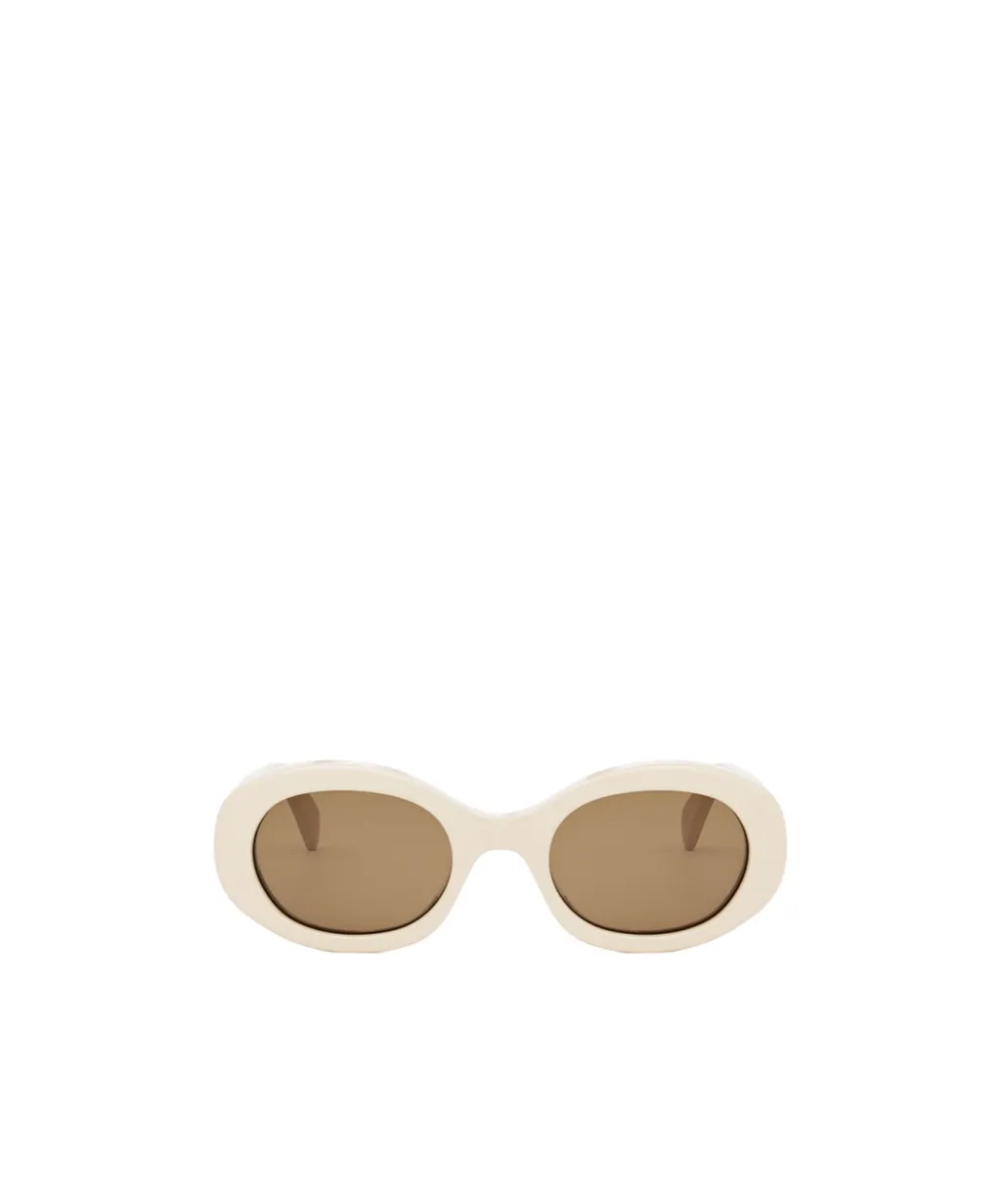 Oval Frame Sunglasses
