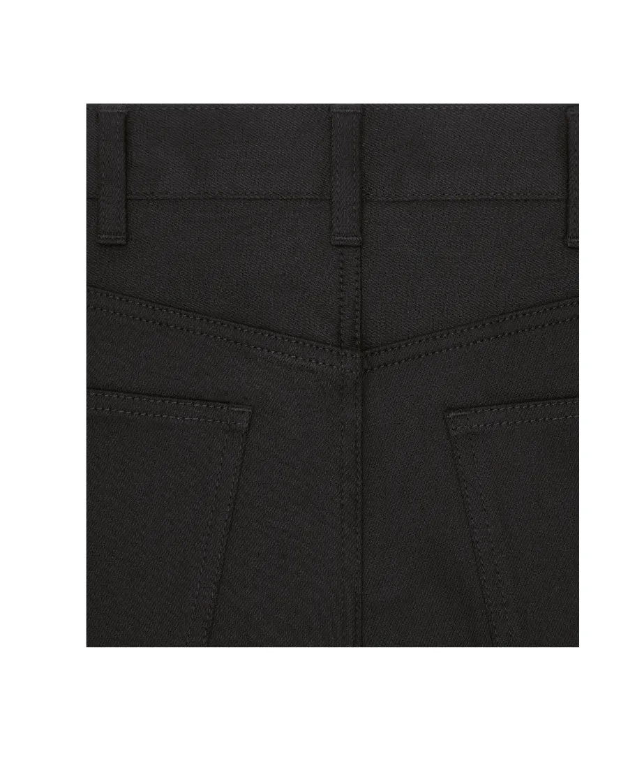 Skinny Jeans In Vintage Pure Black Denim