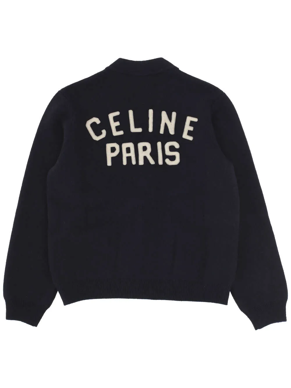 College Cardigan In Wool