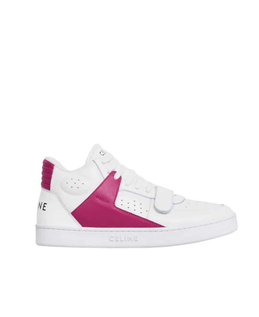 Ct-02 Trainer Mid Sneaker With Scratch In Calfskin
