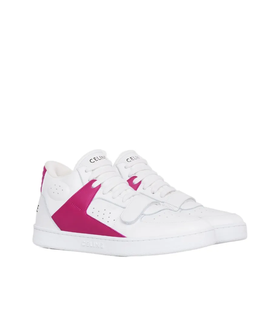 Ct-02 Trainer Mid Sneaker With Scratch In Calfskin