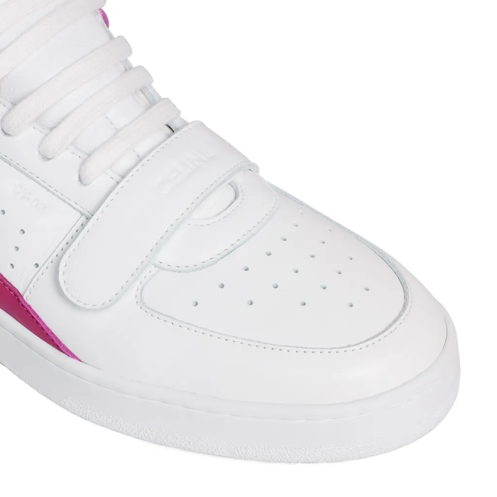 Ct-02 Trainer Mid Sneaker With Scratch In Calfskin