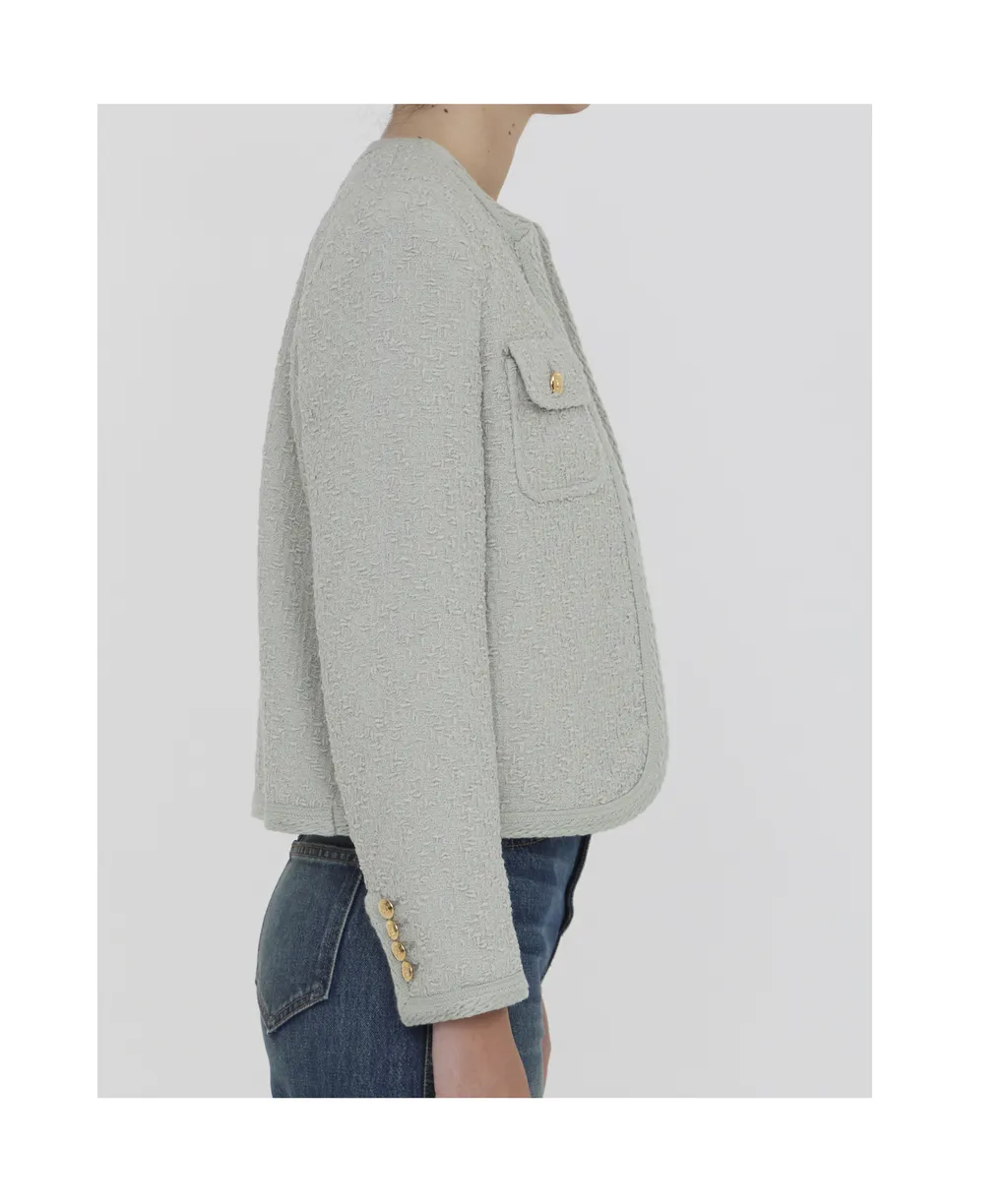 Chelsea Jacket In Lightweight Tweed
