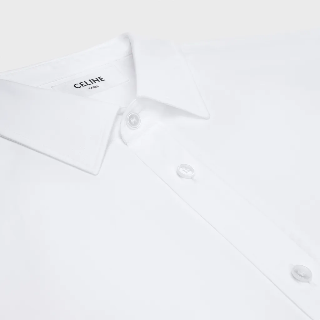 Loose Shirt In Cotton Poplin