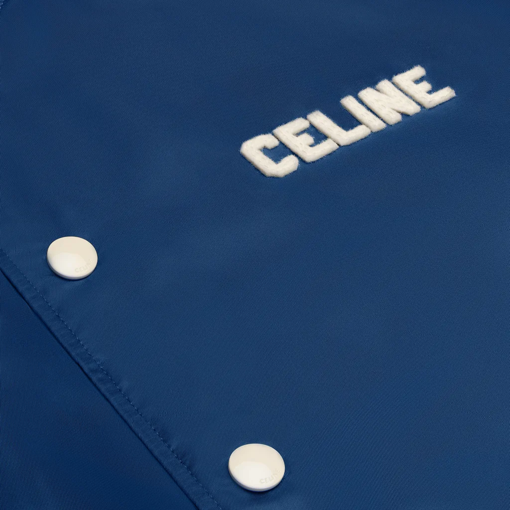 Loose Teddy Jacket In Nylon