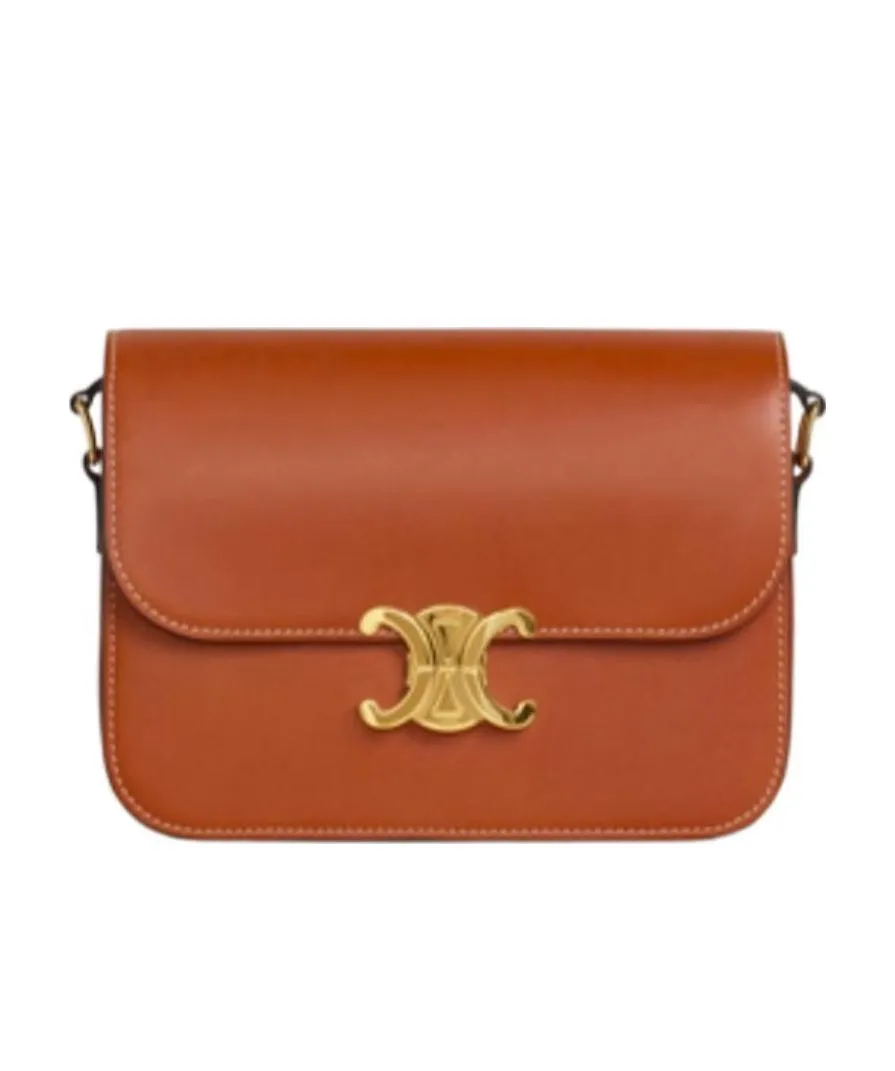 Teen Triomphe Bag In Calfskin