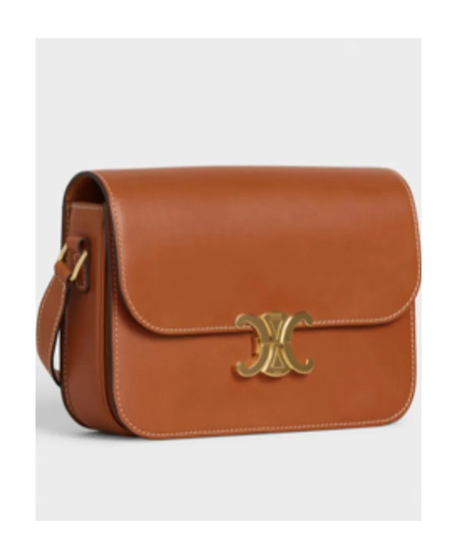 Teen Triomphe Bag In Calfskin