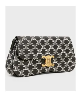 Medium Lola Bag In Triomphe Canvas Two-Tone