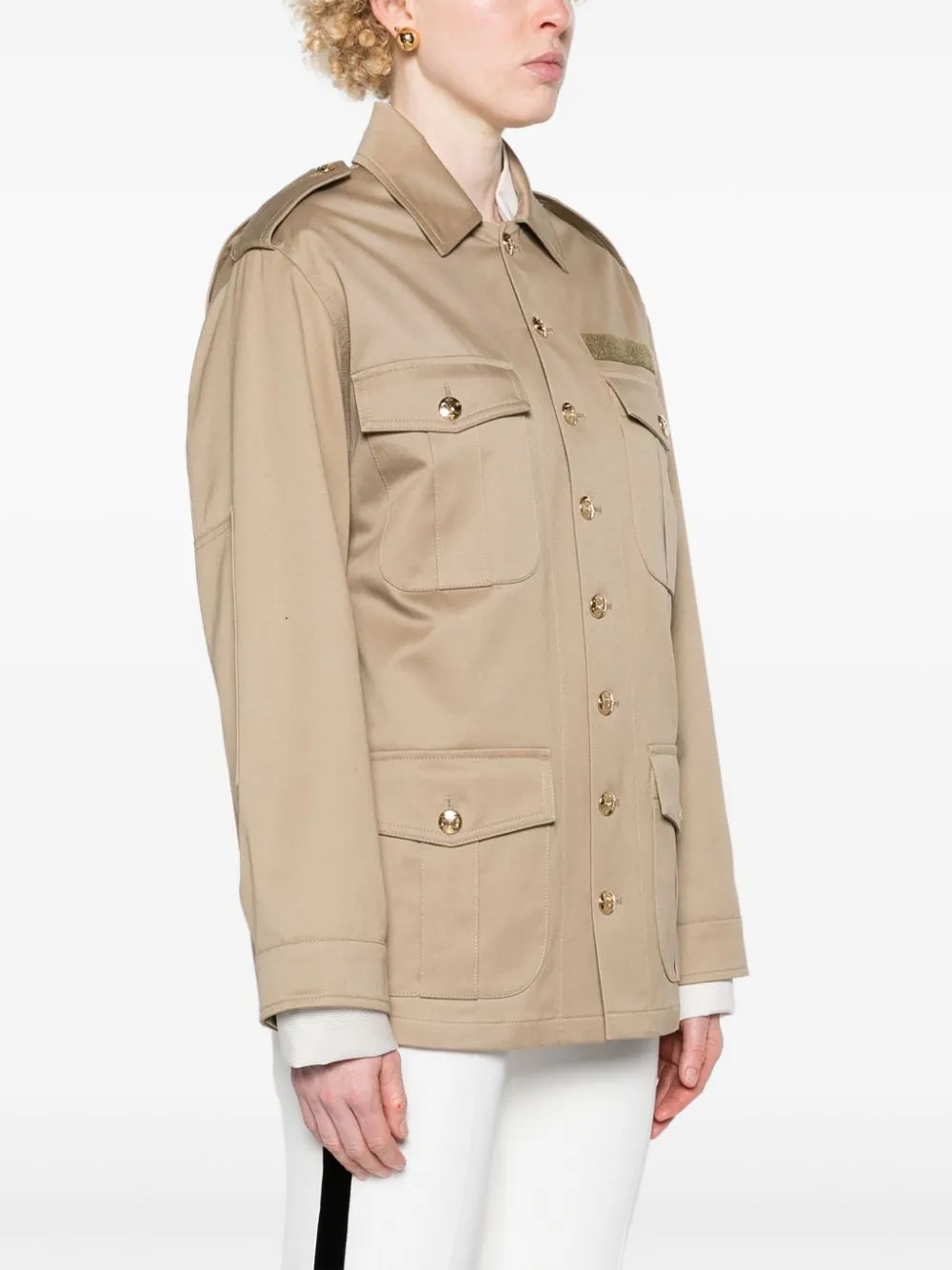 Saharienne Jacket In Technical Cotton