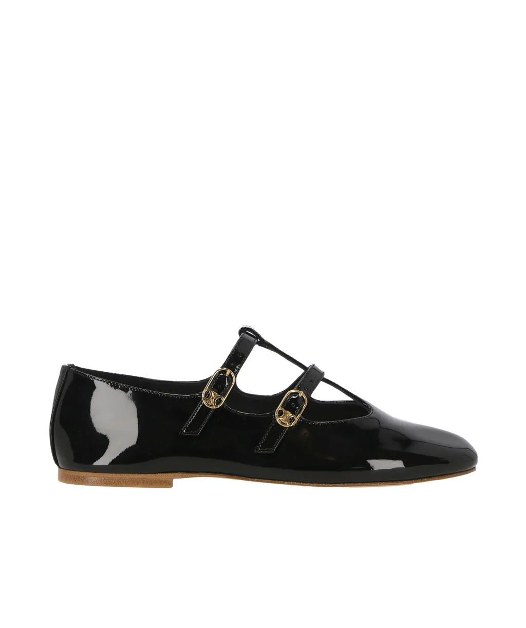 Les Ballerines Babies In Patent Calfskin