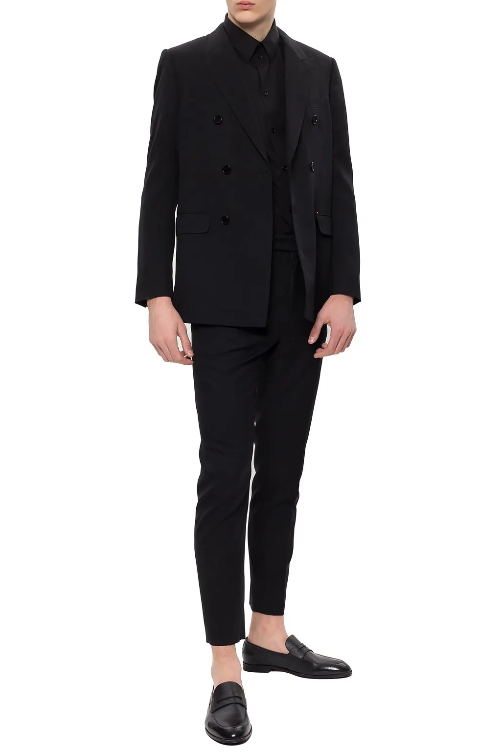Classic Pants In Wool Gabardine
