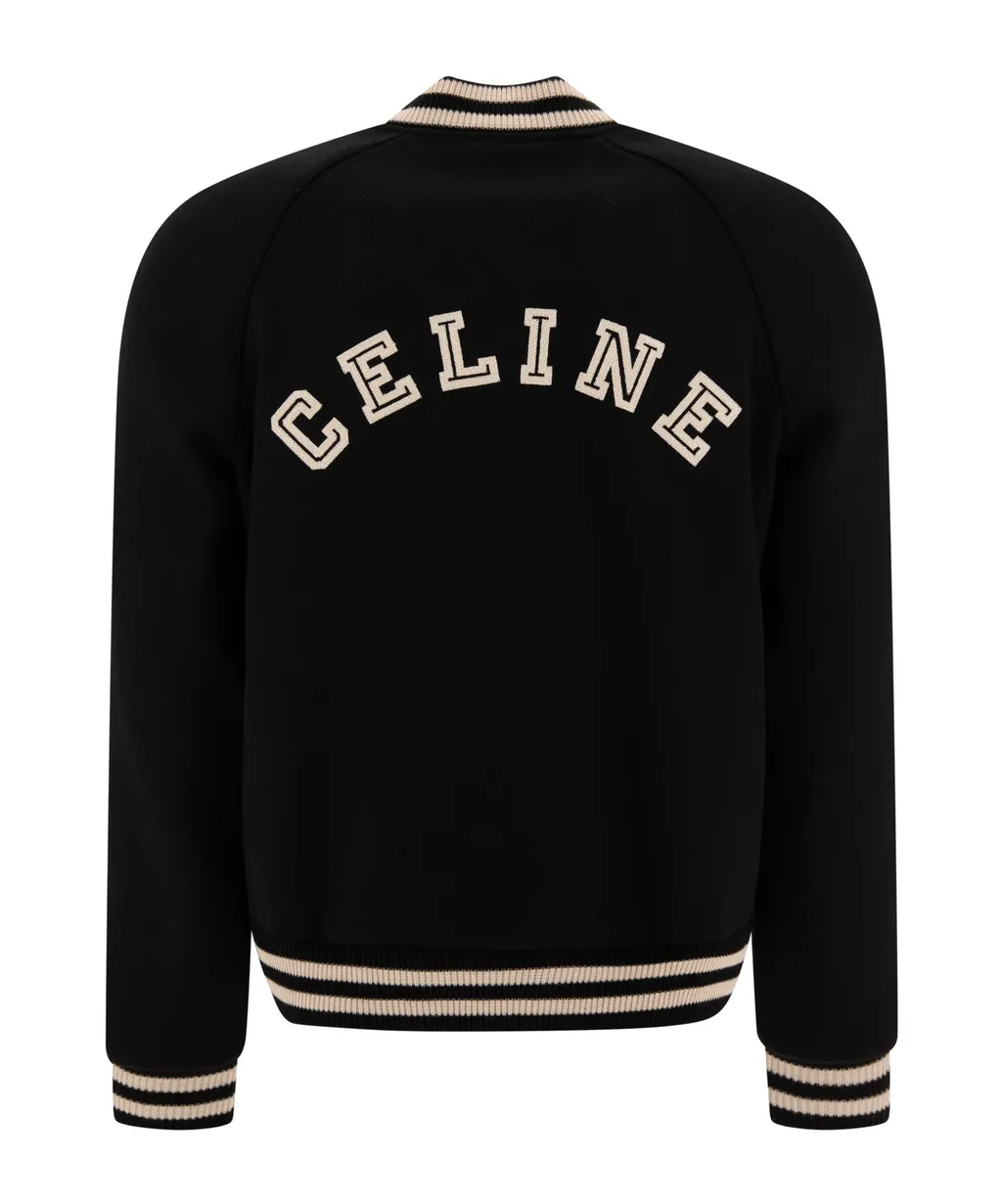 Teddy Jacket In Textured Wool