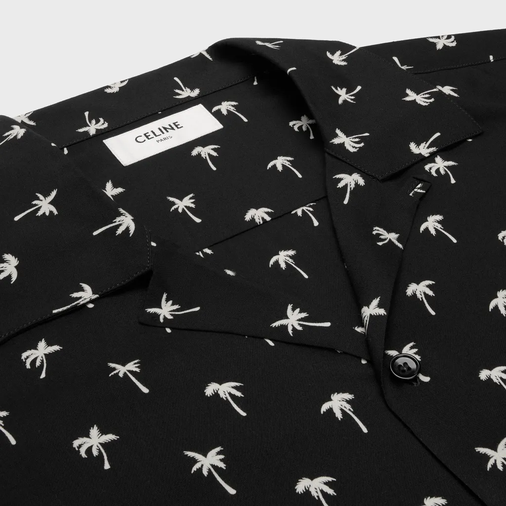 Hawaiian Shirt In Printed Viscose