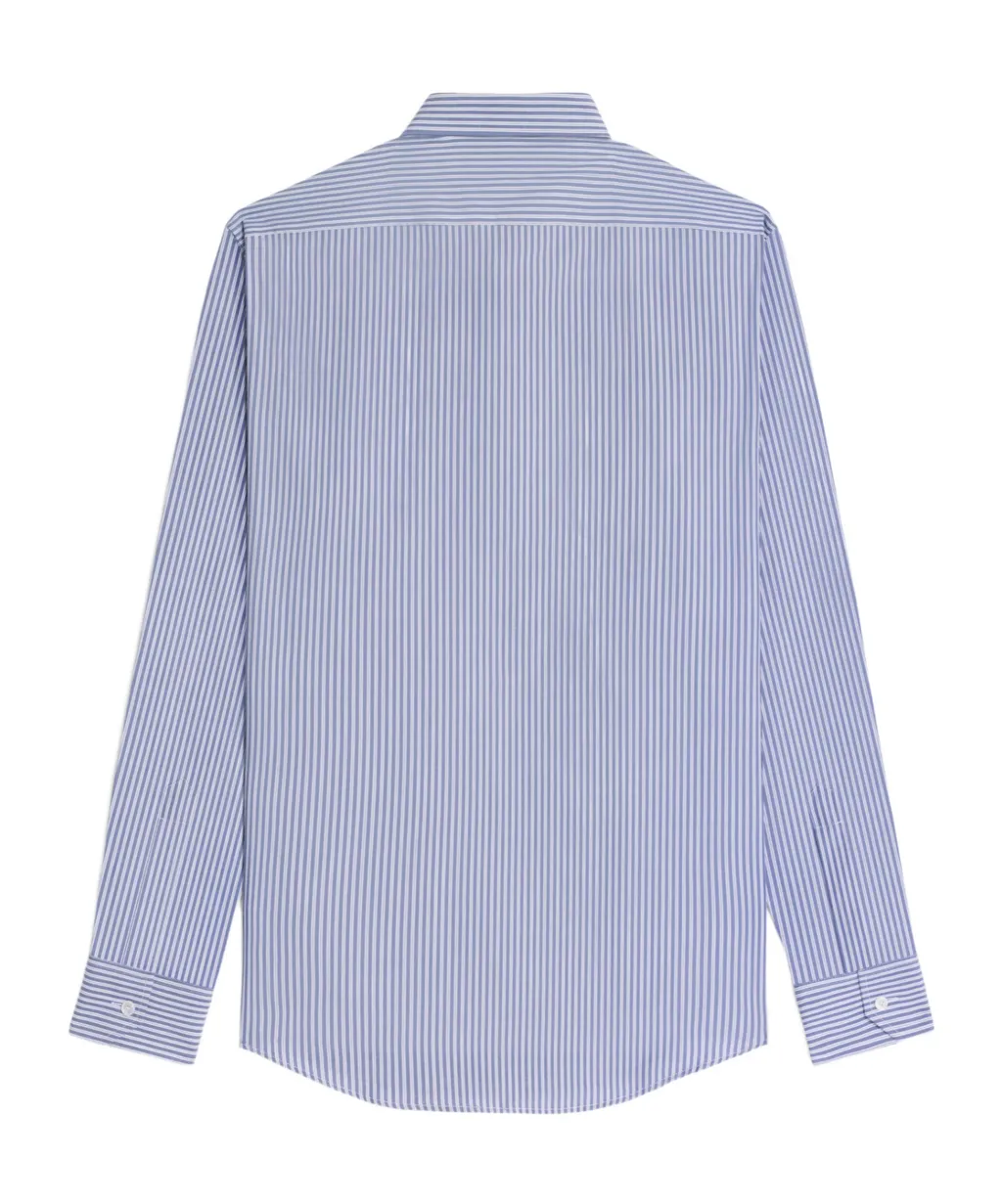 Loose Shirt In Striped Cotton