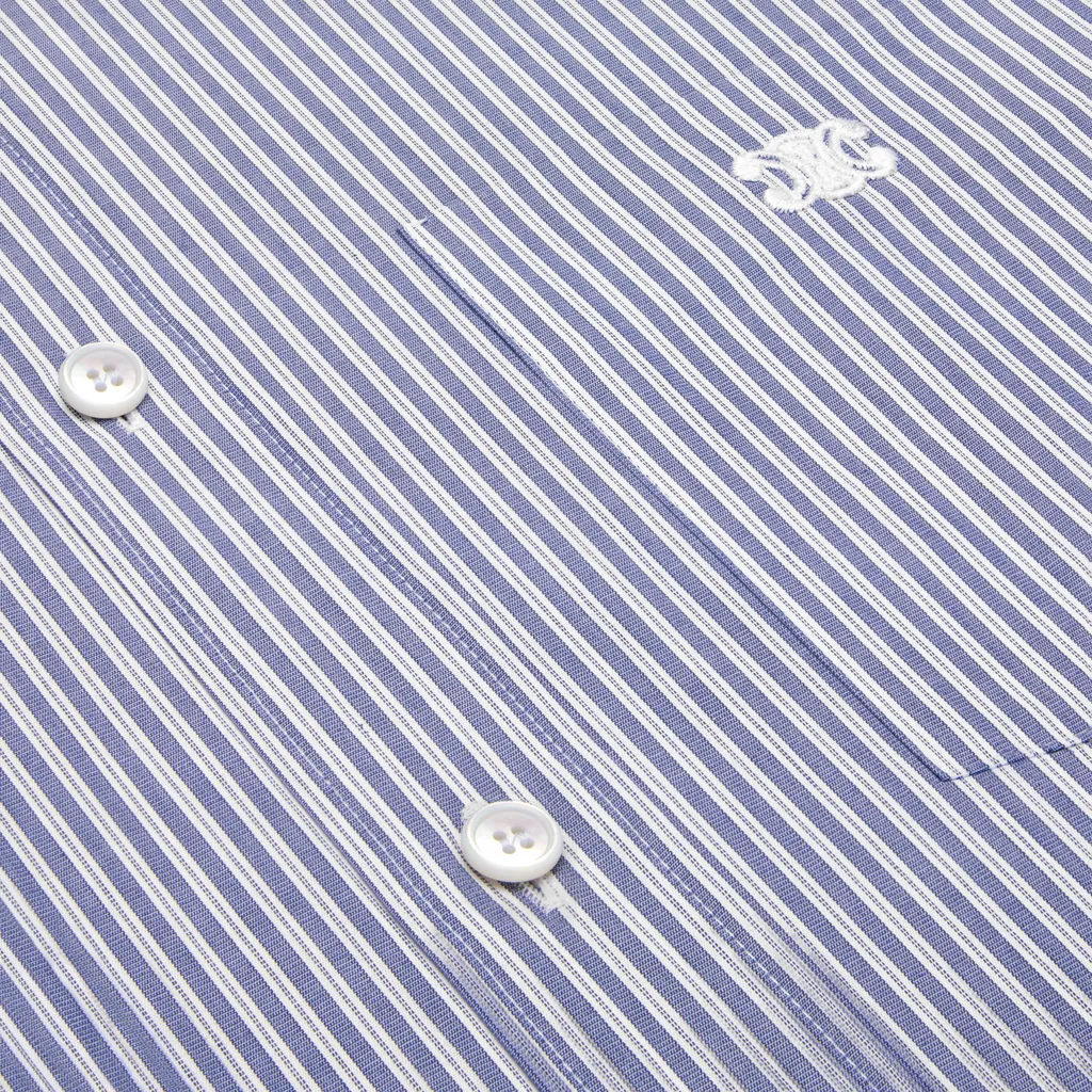 Loose Shirt In Striped Cotton