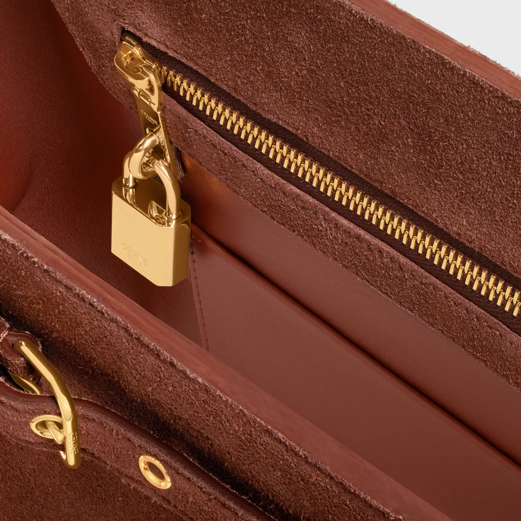 Conti Bag In Suede Calfskin