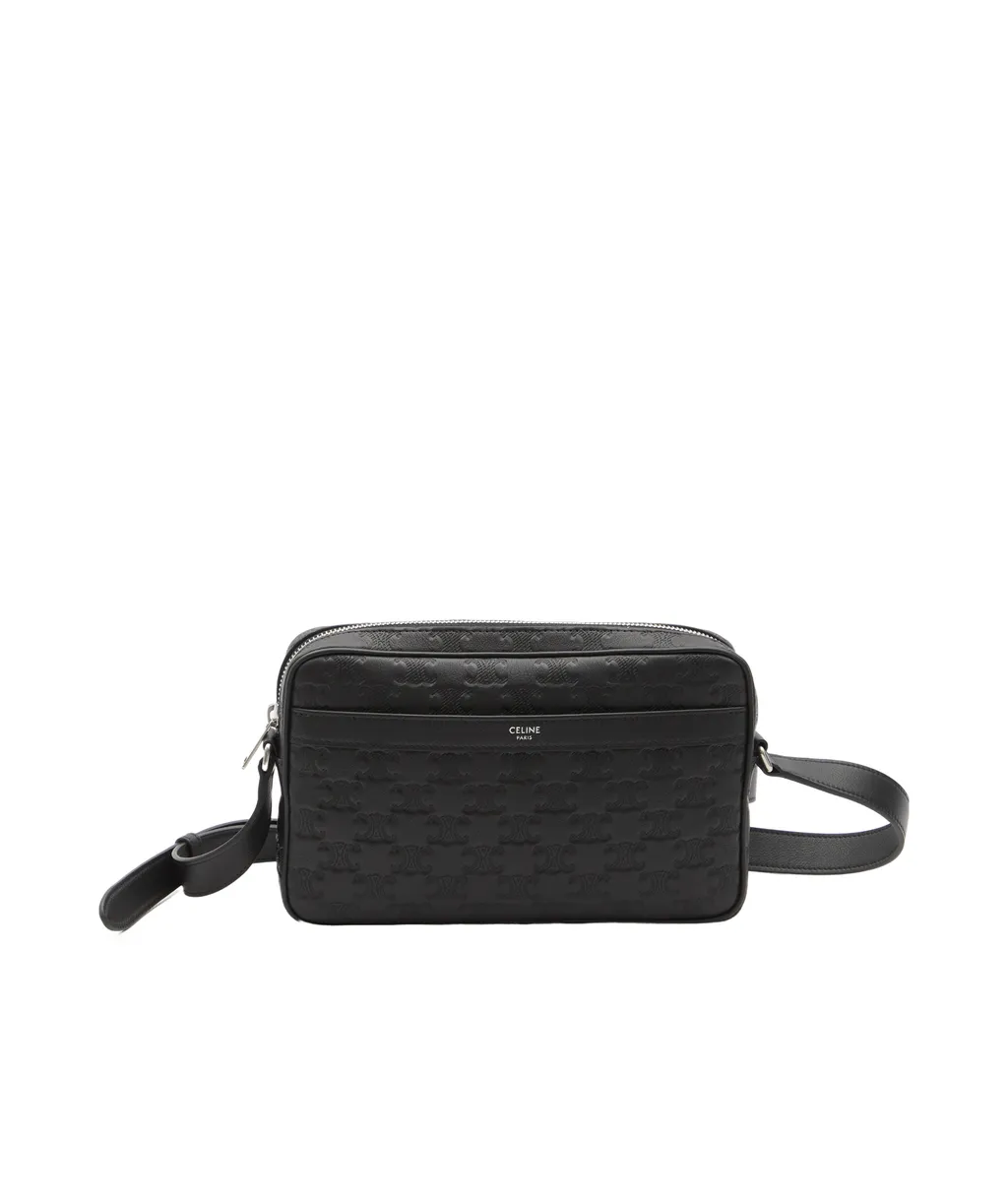 Medium Messenger Bag With Triomphe Embossed