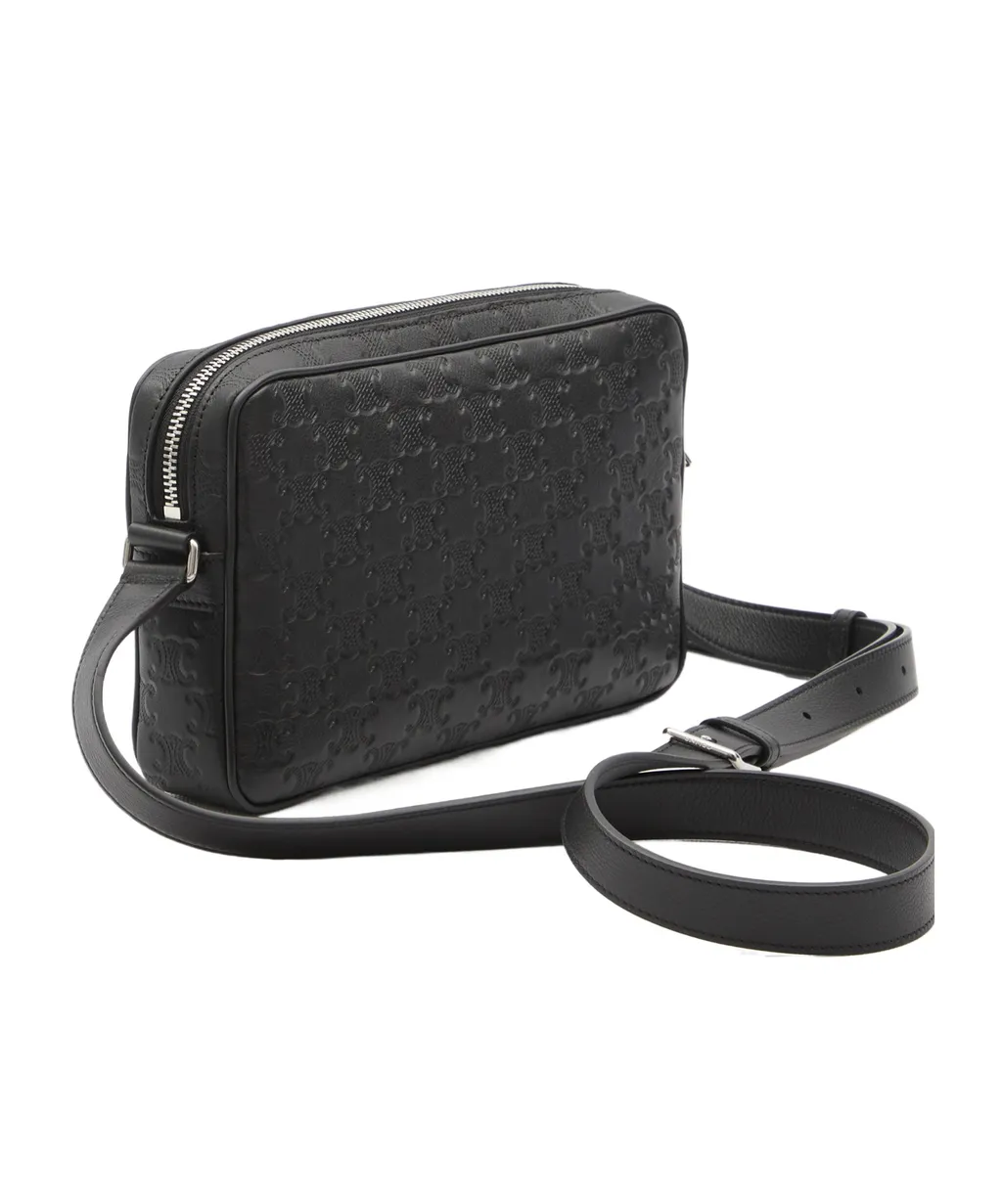 Medium Messenger Bag With Triomphe Embossed