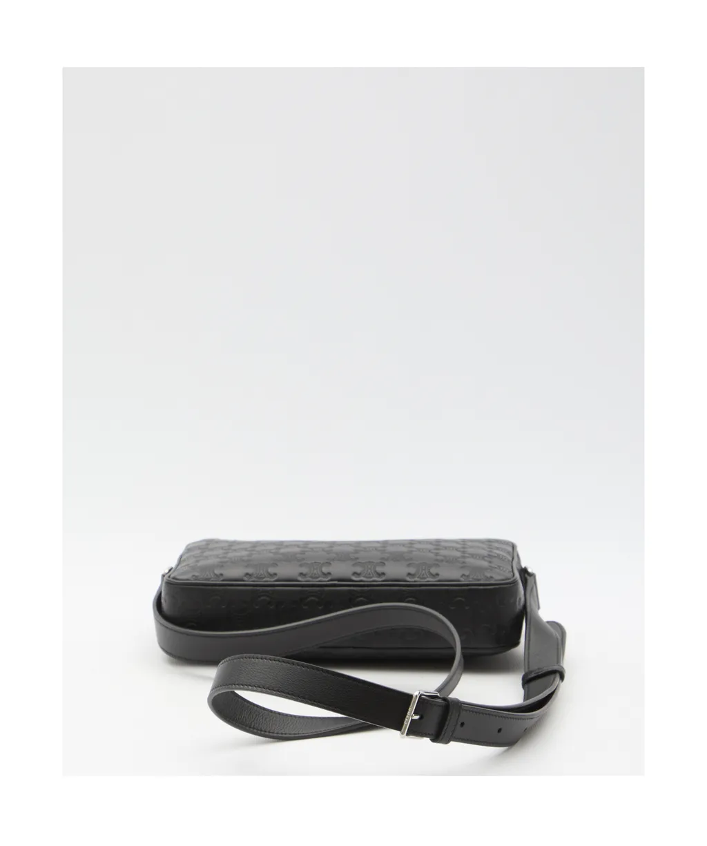 Medium Messenger Bag With Triomphe Embossed