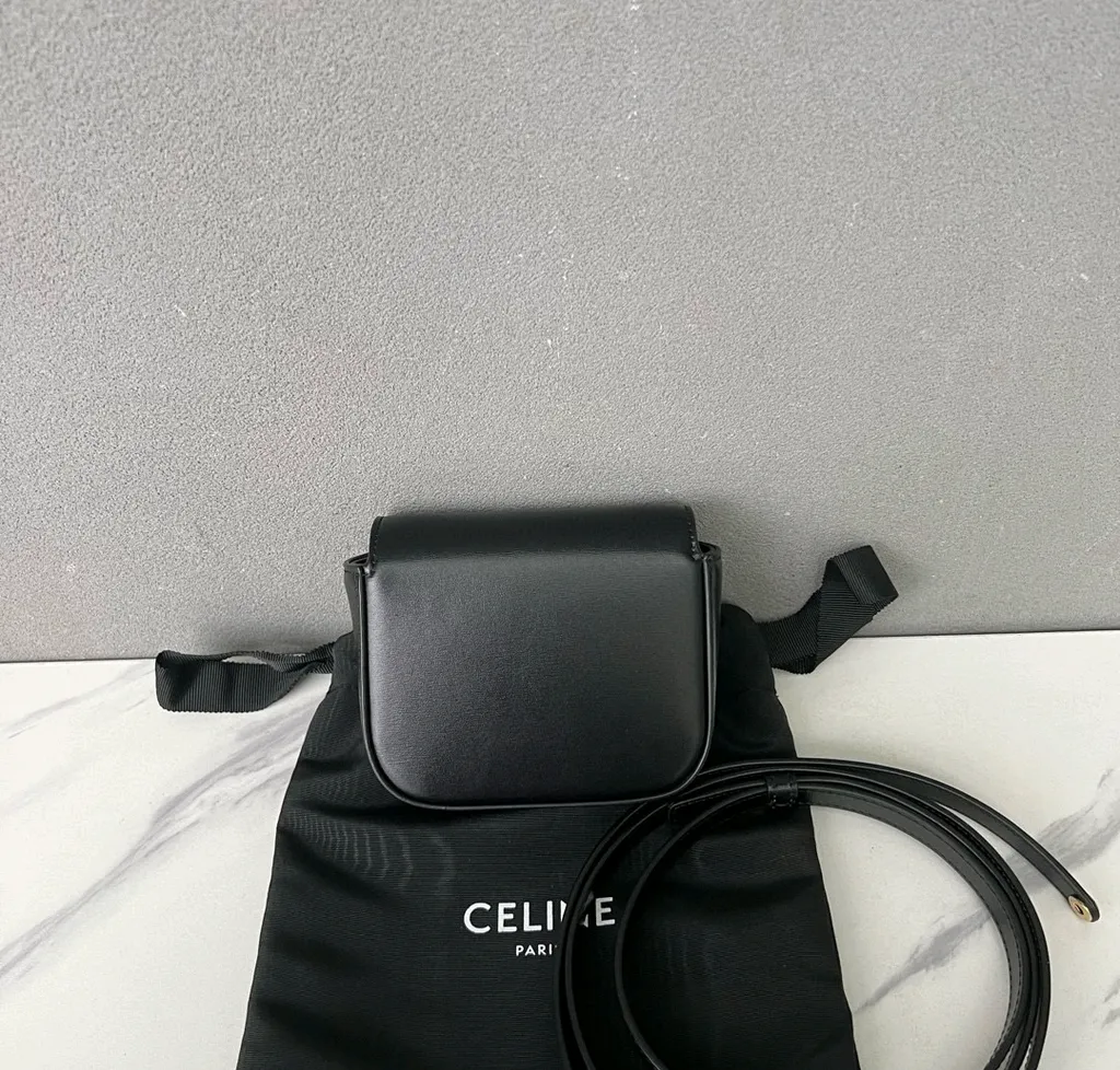 Mini Claude In Shiny Calfskin