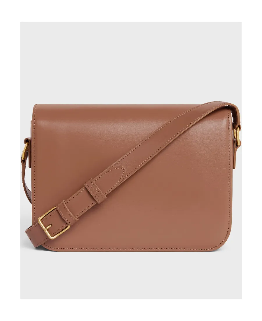Classique Triomphe Bag In Shiny Calfskin