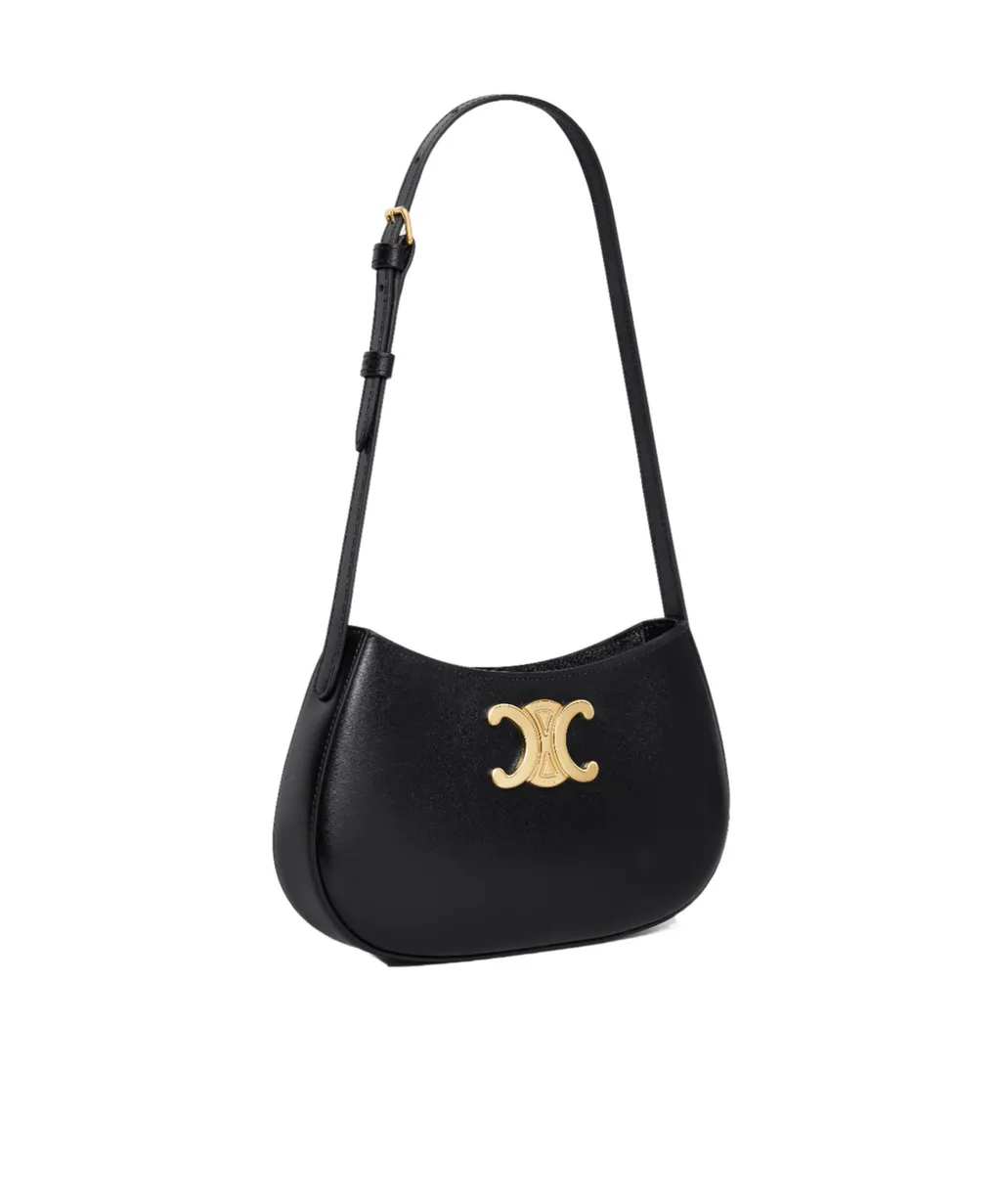 Medium Tilly Bag In Shiny Calfskin