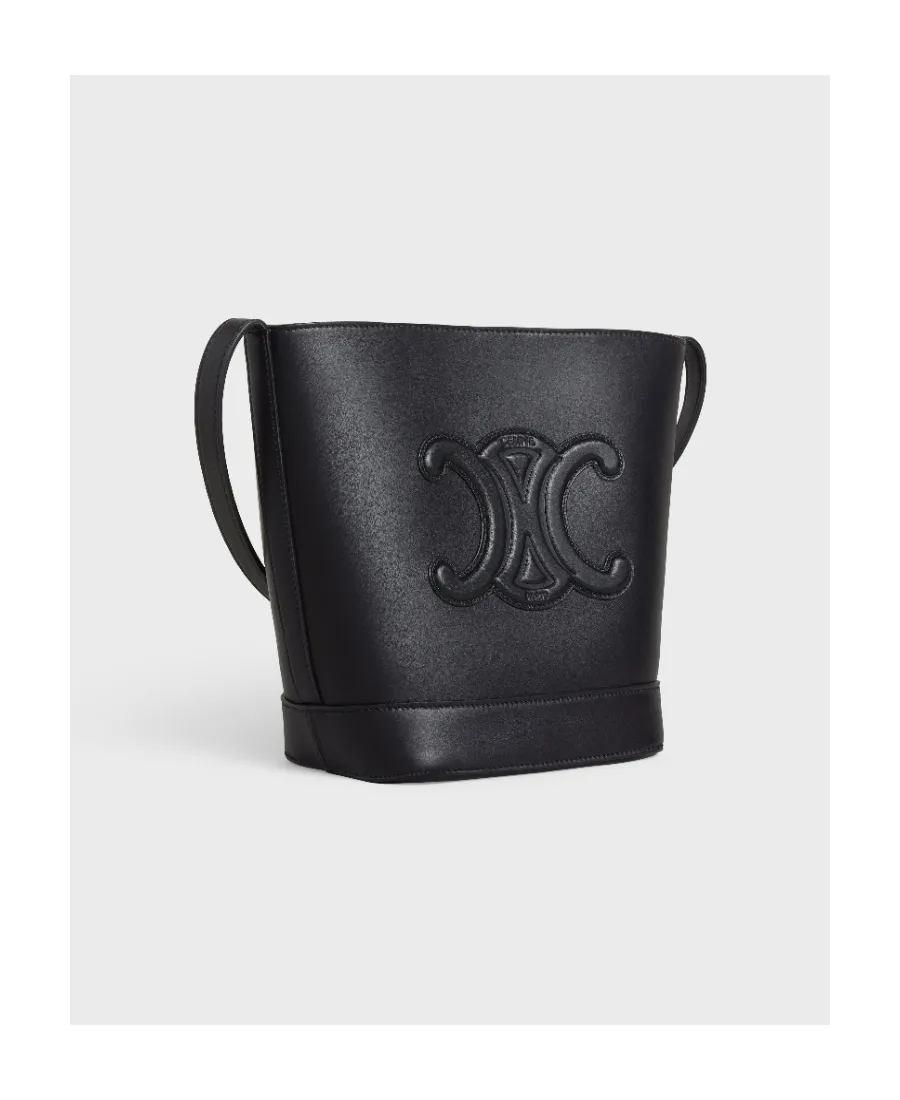 Small Bucket Cuir Triomphe In Smooth Calfskin