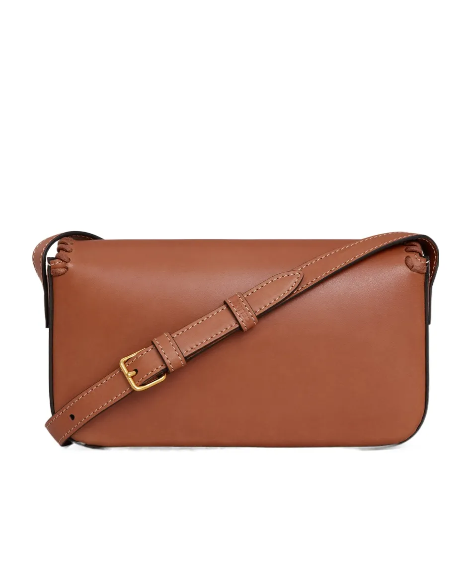 Shoulder Bag Claude In Braided Natural Calfskin