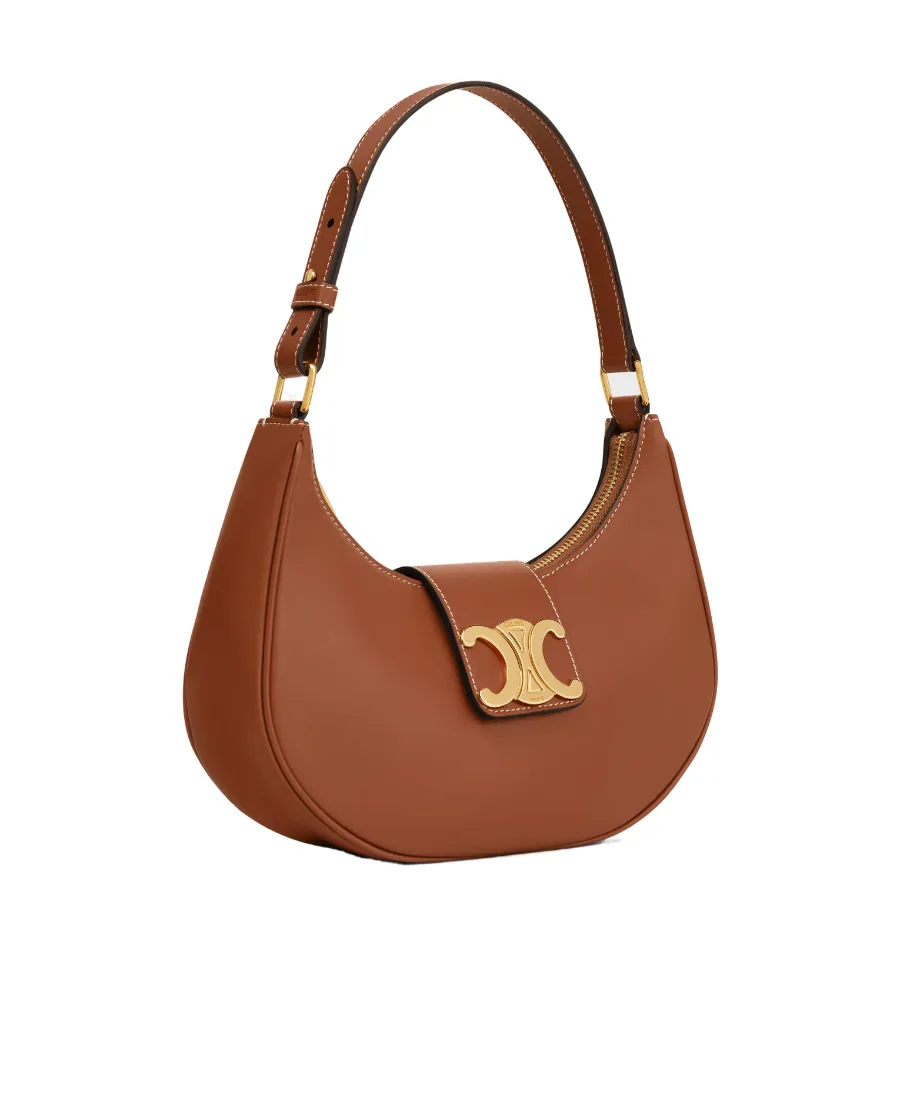 Medium Ava Triomphe Bag In Smooth Calfskin
