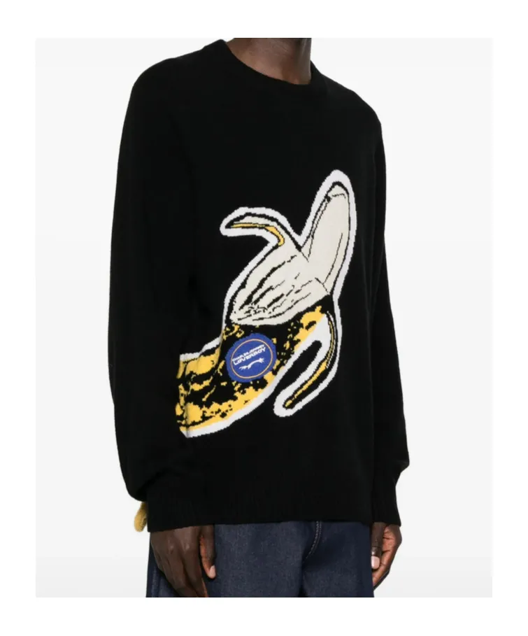 Intarsia-Knit Sweater