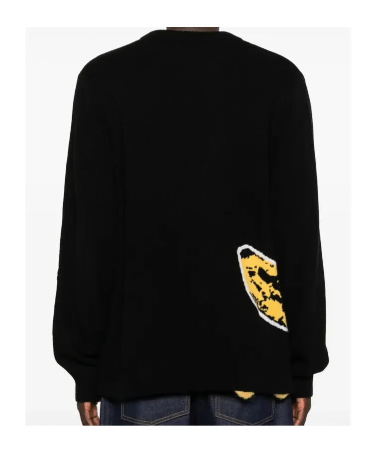 Intarsia-Knit Sweater