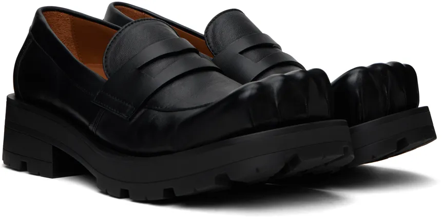 Square Head Loafer Shoes